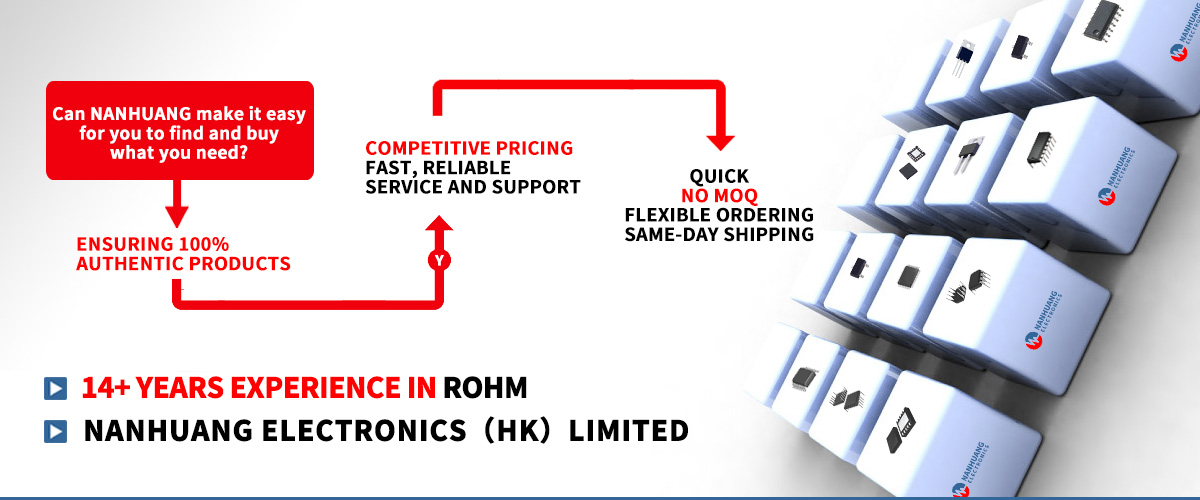 NHE Offers a Wide Variety of Semiconductors from ROHM Authorized Distributor