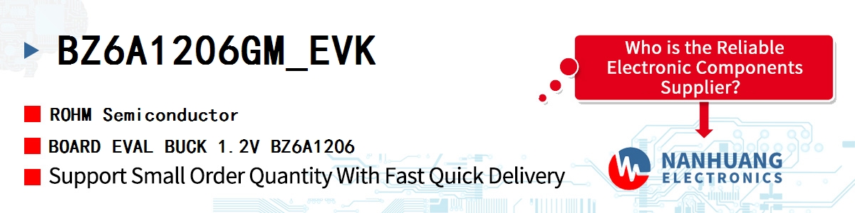 BZ6A1206GM_EVK ROHM BOARD EVAL BUCK 1.2V BZ6A1206