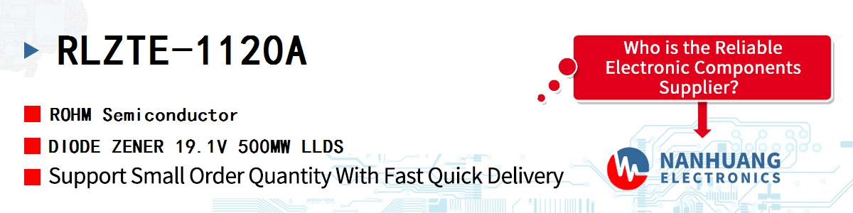 RLZTE-1120A ROHM DIODE ZENER 19.1V 500MW LLDS