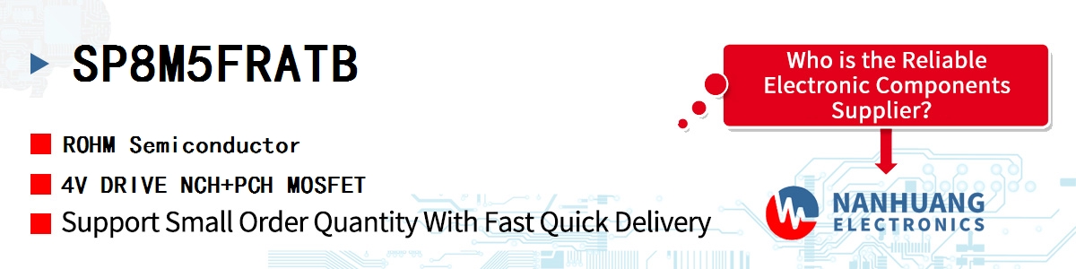 SP8M5FRATB ROHM 4V DRIVE NCH+PCH MOSFET